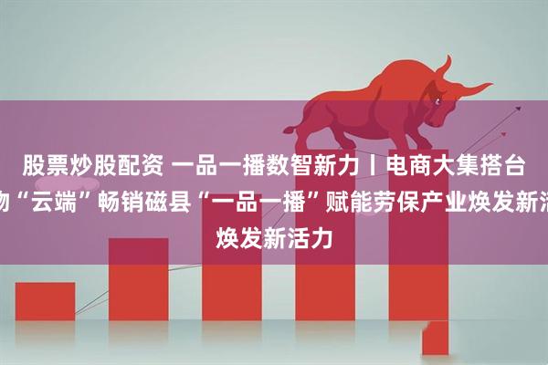 股票炒股配资 一品一播数智新力丨电商大集搭台好物“云端”畅销磁县“一品一播”赋能劳保产业焕发新活力